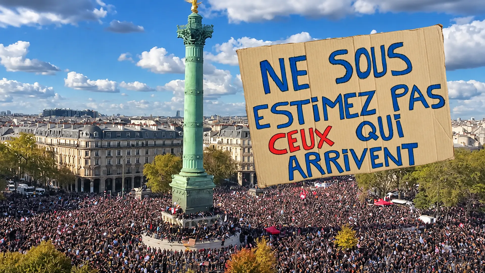 Ne sous-estimez pas ceux qui arrivent